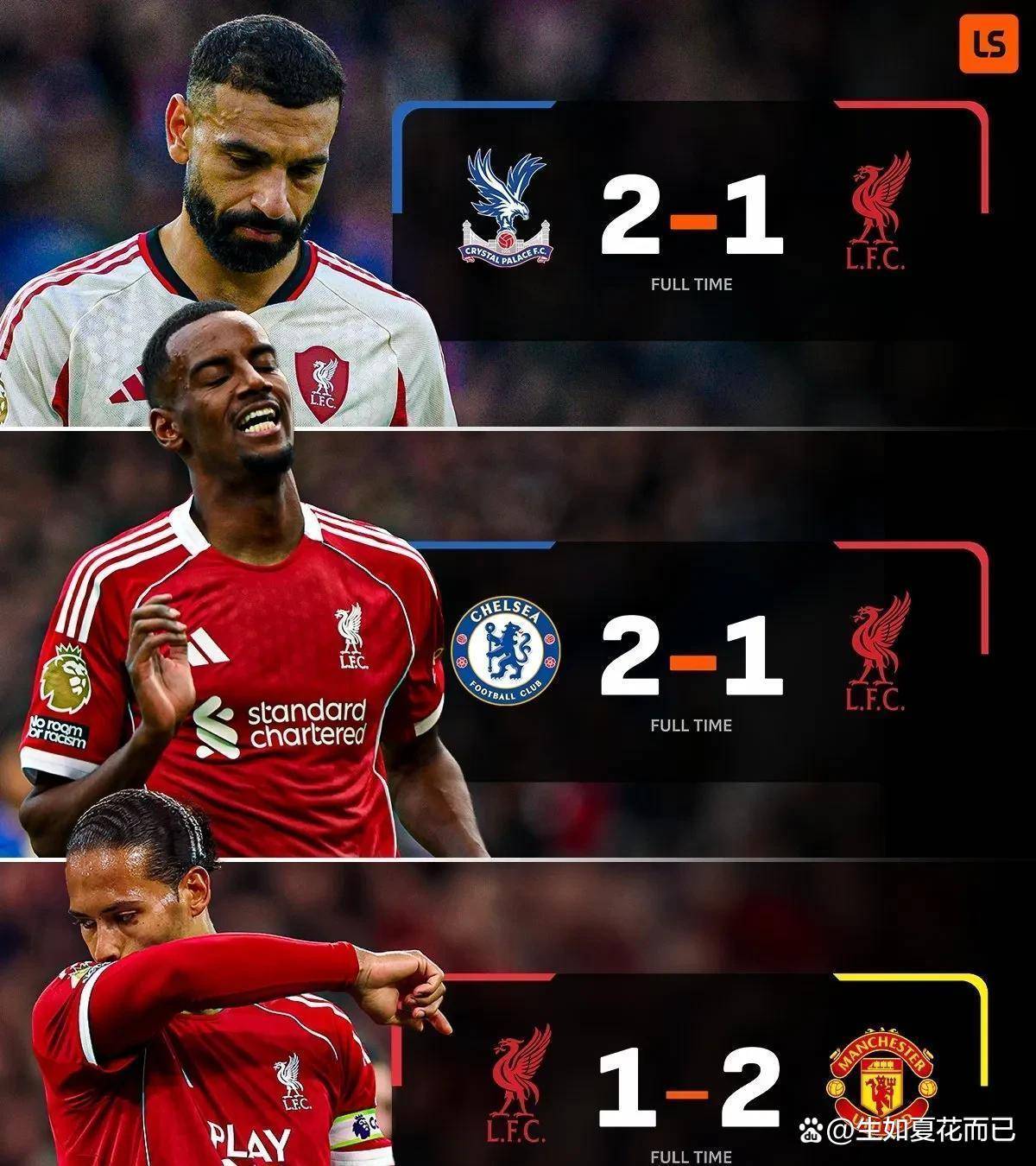 英超劲旅客场遭遇惨败，领先位置受威胁