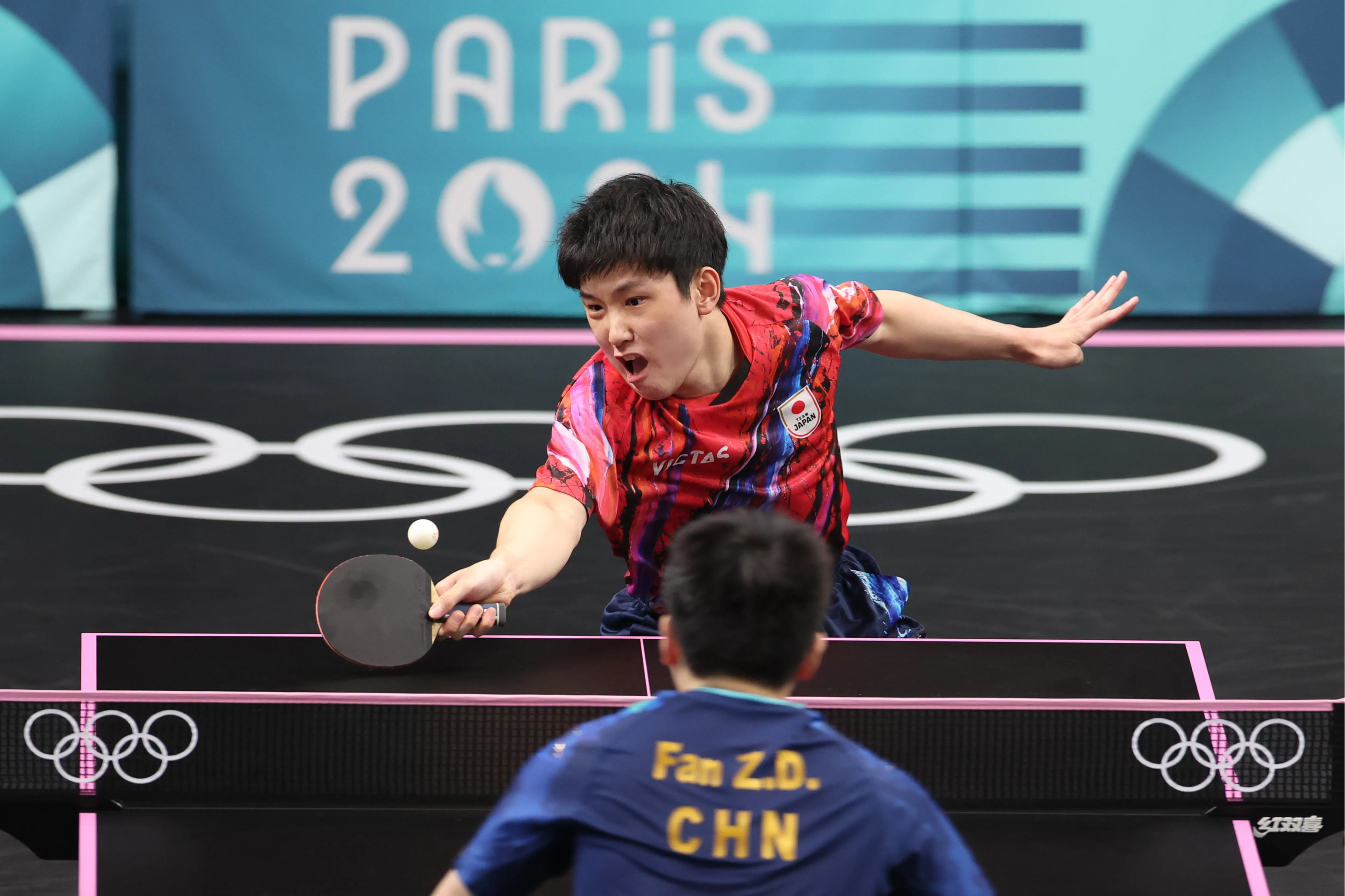 乒乓球比赛:比利时选手晋级决赛 乒乓球比赛:比利时选手晋级决赛